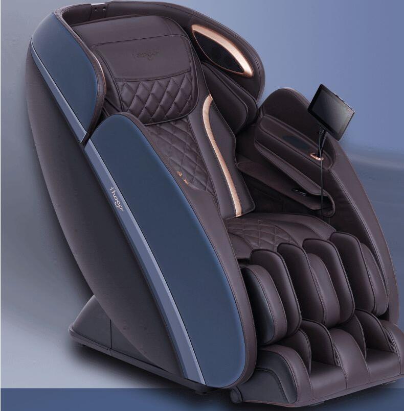 ihoco 轻松伴侣全身智能太空舱零重力腰部发热多功能全自动双芯舱按摩椅E910 普鲁士蓝